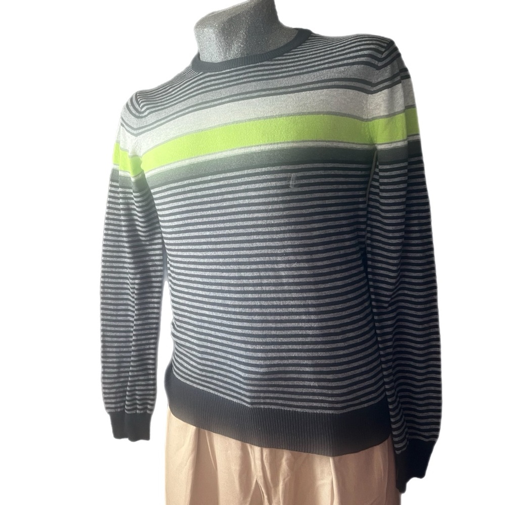 Y2K Cotton Blend Striped Sweater - Aéropostale - Size Small - Chest about 35.5”